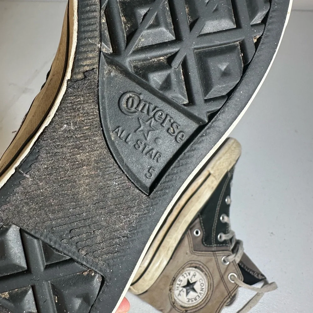 Vintage Converse High-Top Sneakers
